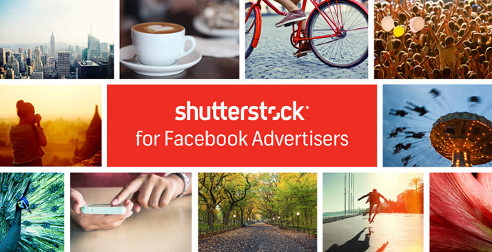 Shutterstock Facebook ad